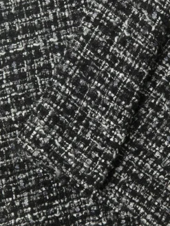 Women Donna Karan City Mist Tweed Midi Dress