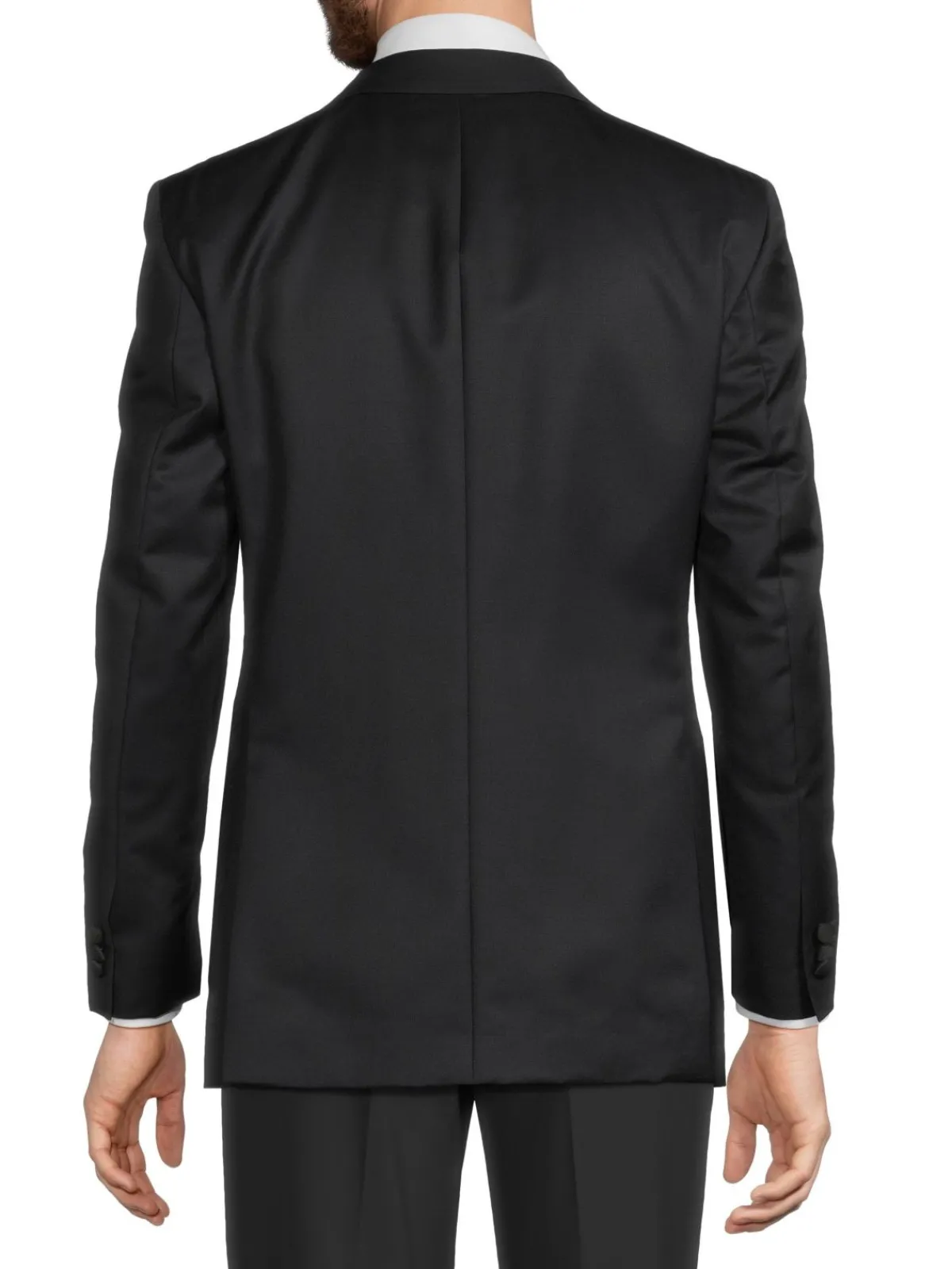 Saks Fifth Avenue Blazers & Sportcoats|Classic Fit Notch Lapel Wool Blazer Navy