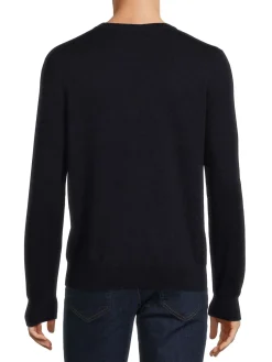 Bruno Magli Cashmere|Classic Fit Silk & Cashmere Sweater