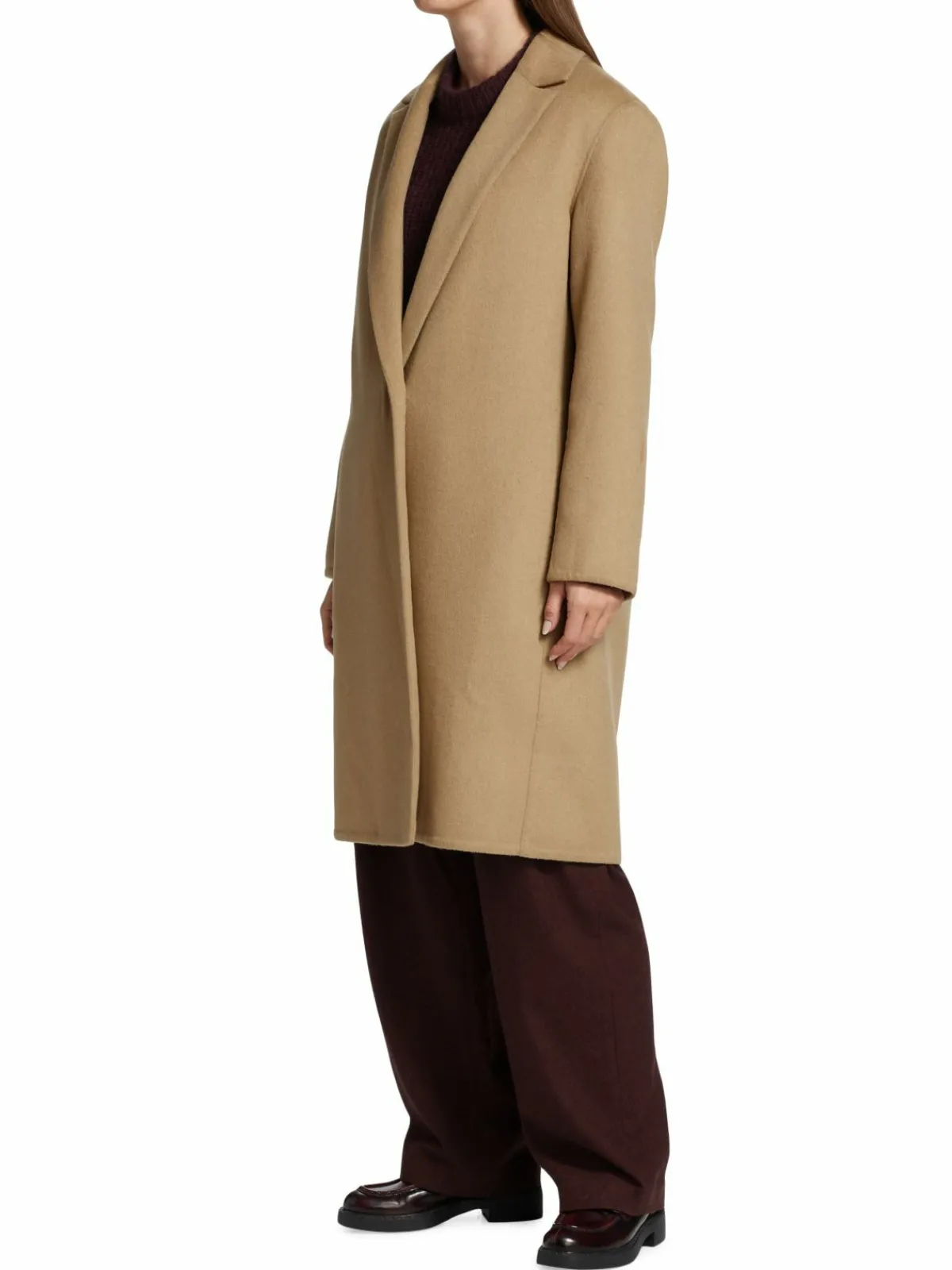 Women Vince Classic Straight Coat