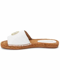 Valentino by Mario Valentino Clavel Leather Espadrille Sandals