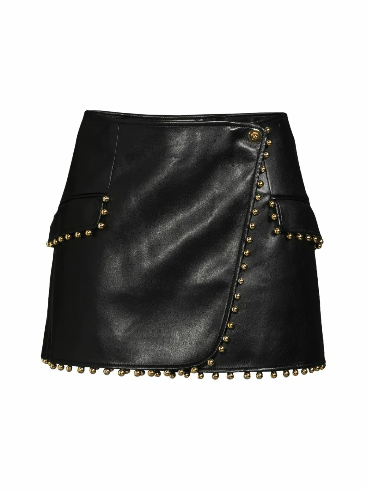 Women Jonathan Simkhai Clayton Studded Vegan Leather Mini Skirt
