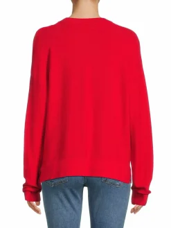 Women DKNY Cold Shoulder Sweater