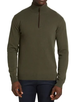 Saks Fifth Avenue Cashmere|Collection Cashmere Zip Sweater