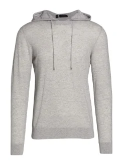 Saks Fifth Avenue Cashmere|Collection Lightweight Cashmere Hoodie Oyster