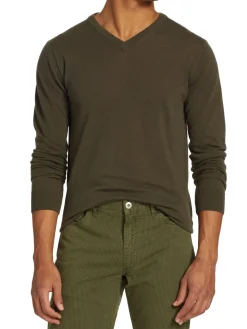 Saks Fifth Avenue Cashmere|Collection Lightweight Cashmere Vneck