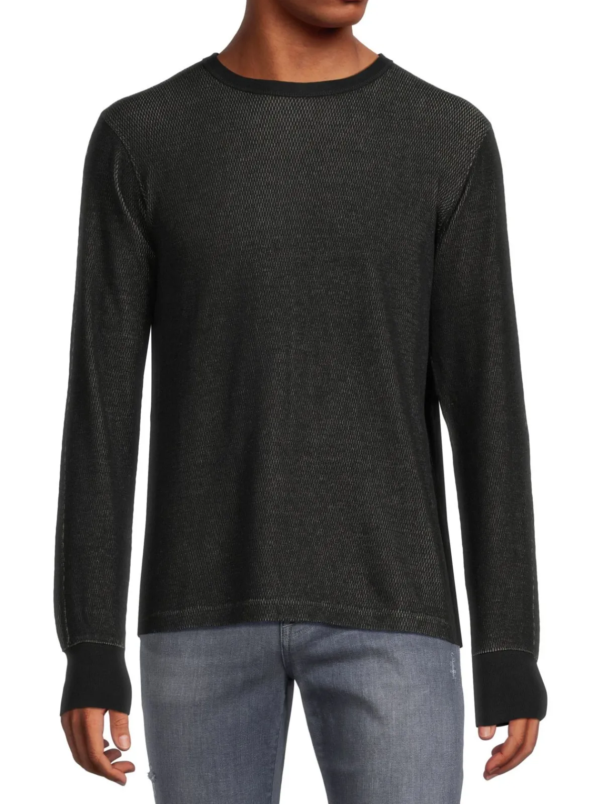 rag & bone Sweaters|Collin Cotton Crewneck Sweater