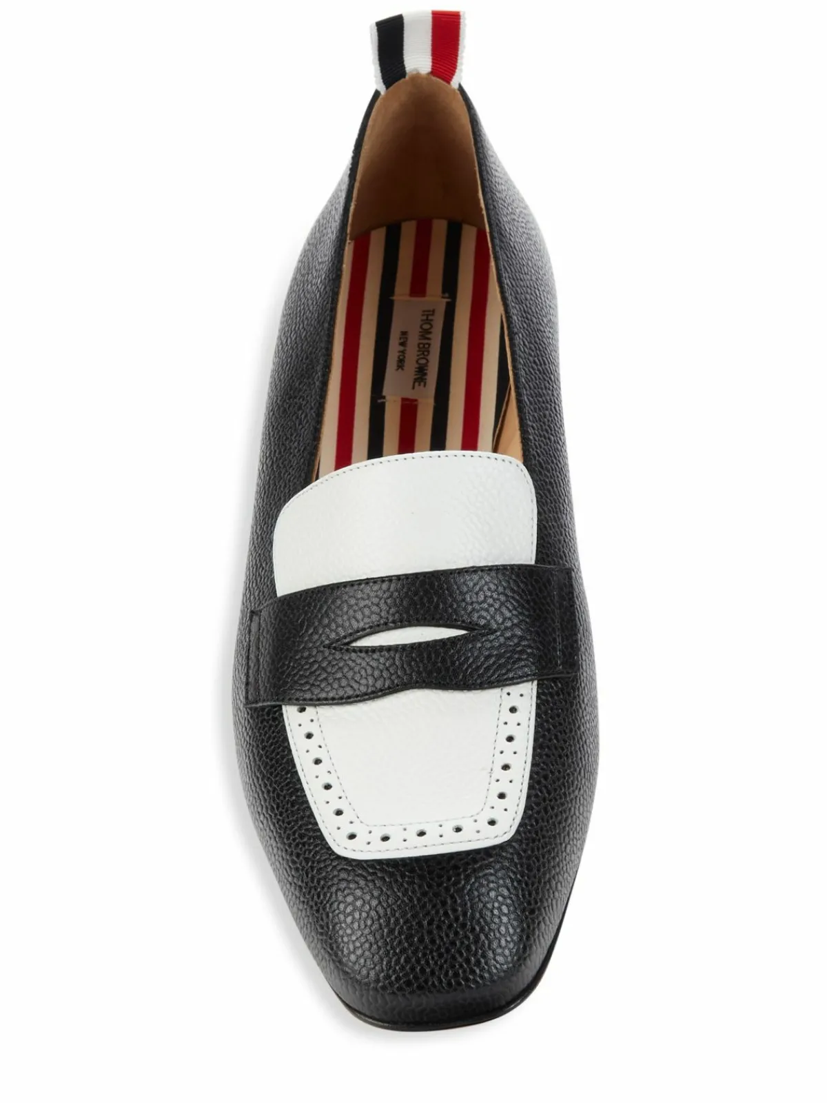 Thom Browne Colorblock Leather Loafers