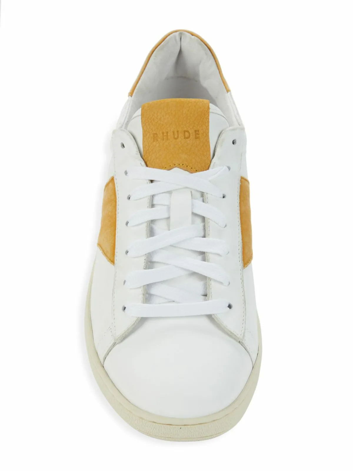 R H U D E Colorblock Leather Sneakers