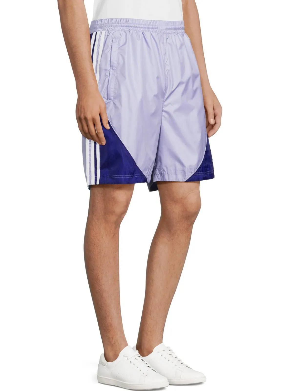 adidas Shorts|Colorblock Shorts Purple