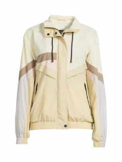 Women NOIZE Colorblock Zip Front Jacket