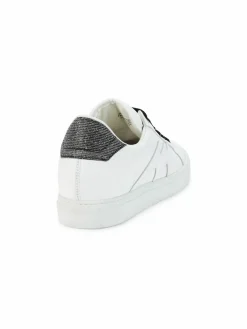 Zadig & Voltaire Contrast Lace Leather Sneakers