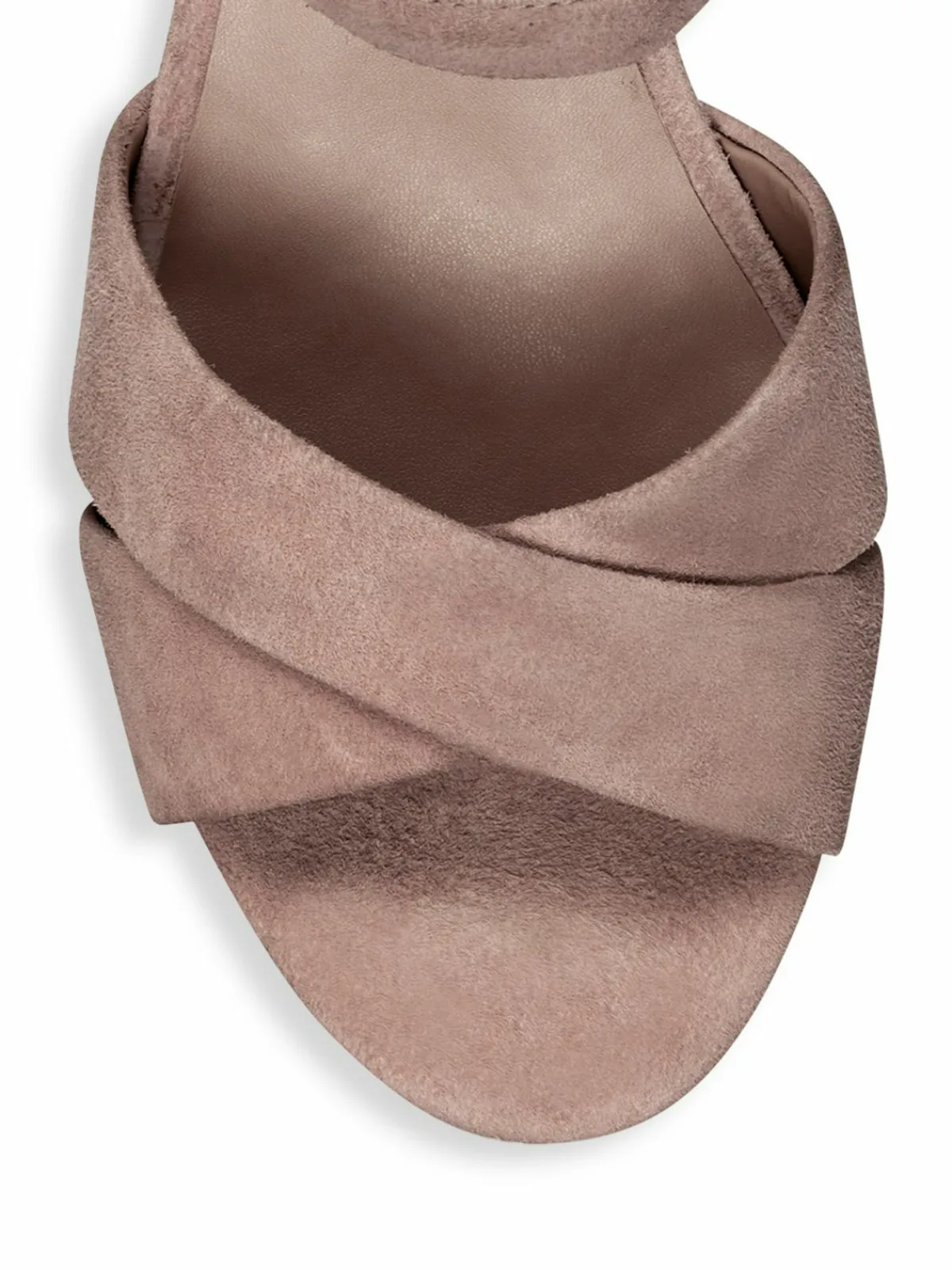Aerosoles Cosmos Suede Cross-Strap Sandals