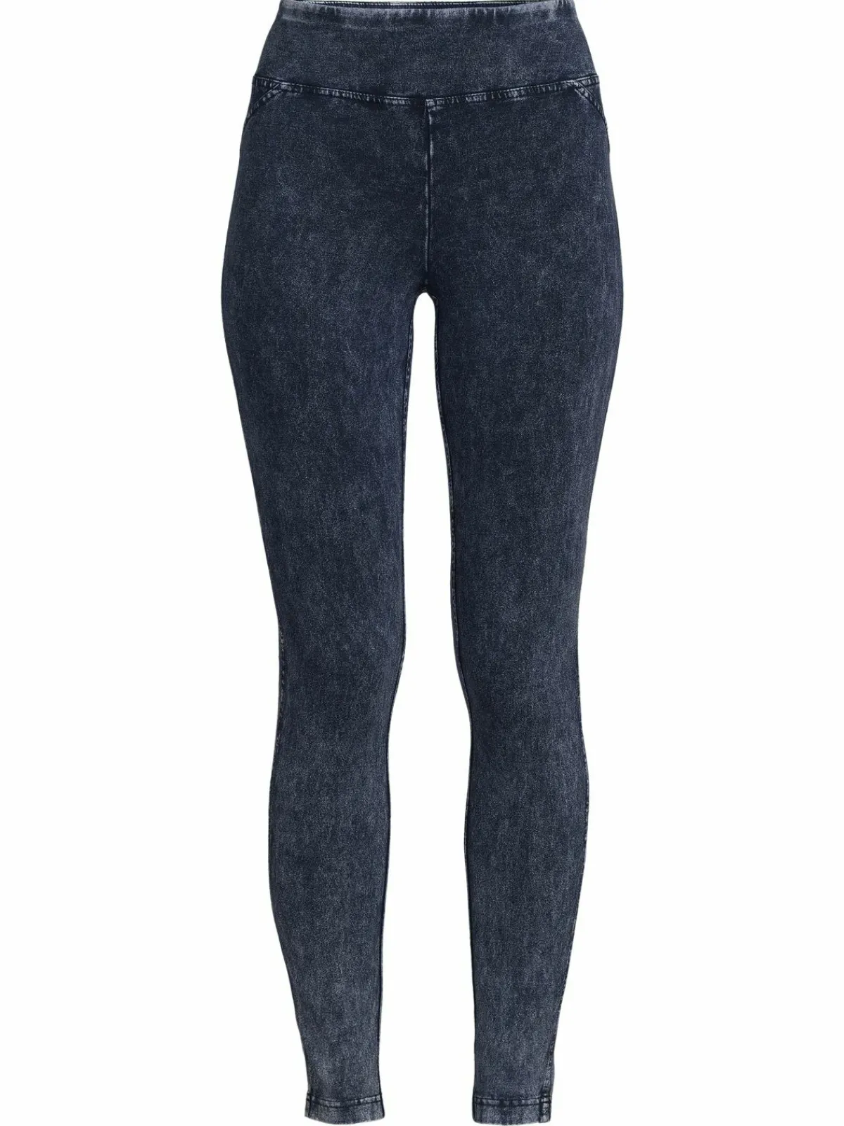 Women Andrew Marc Cotton Blend Acid Wash Jeggings