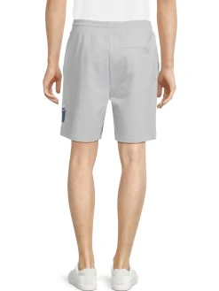 HUGO Shorts|Cotton Logo Drawstring Shorts Grey