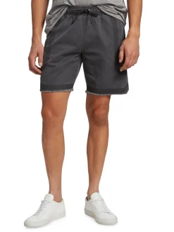 John Elliott Shorts|Cotton Poplin Frame Ii Shorts Black