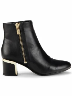 DKNY Crosbi Block Heel Ankle Boots