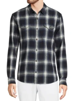 John Varvatos Casual Button-Down Shirts|Dale Plaid Button Down Shirt
