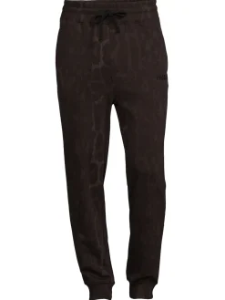 HUGO Pants|Danther Animal Print Joggers Black