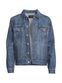 Vince Coats & Jackets|Denim Trucker Jacket