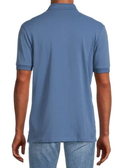 HUGO Polos|Dereso Box Logo Polo Blue