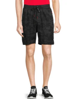 Spyder Shorts|Digital Camo Cargo Shorts Blazing Black