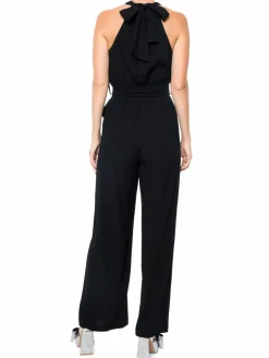 Women MEGHAN LA Disco Belted Wide Leg Jumpsuit