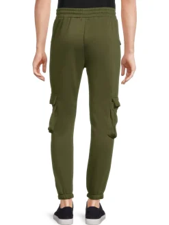 American Stitch Pants|Drawstring Joggers Olive