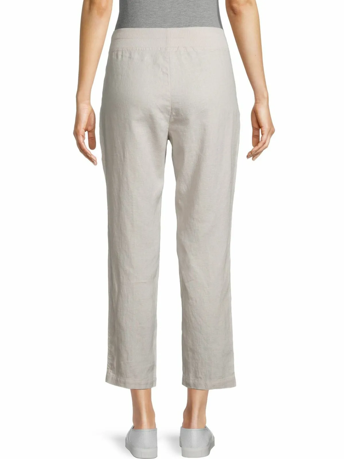 Women James Perse Drawstring Linen Pants