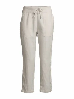 Women James Perse Drawstring Linen Pants