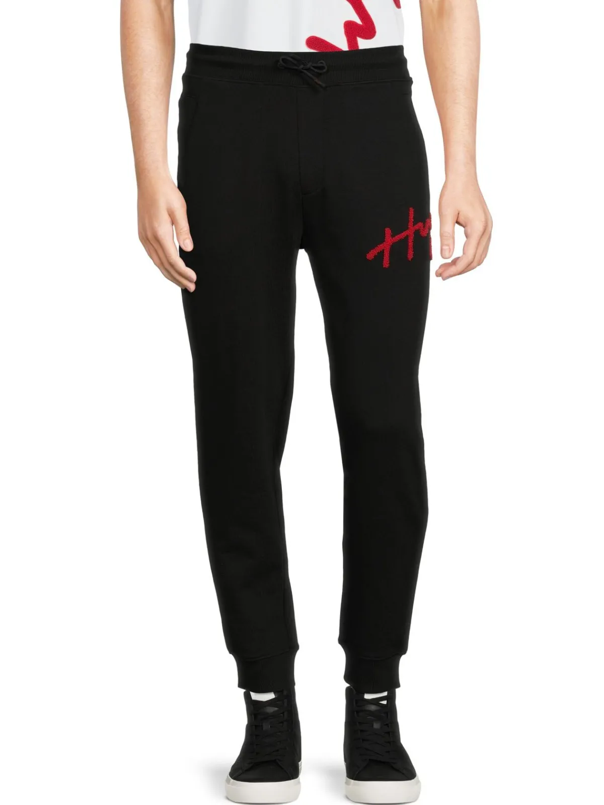 HUGO Pants|Drogo Logo Joggers Black