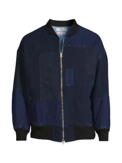 FDMTL Coats & Jackets|Drop Shoulder Denim Jacket Navy