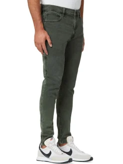 Hudson Jeans|D-Zack Side Zip Skinny Jeans Stained Army