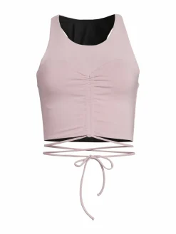 Women Koral Elaine Blackout Ruched Active Crop Top