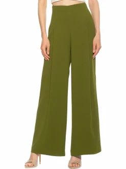 Women Alexia Admor Elia Pleated Wide Leg Pants