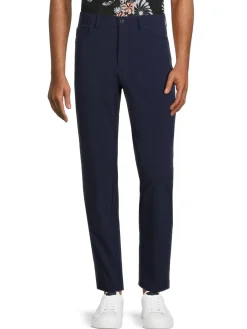 Samuelsohn Pants|Elite Solid Pants Navy