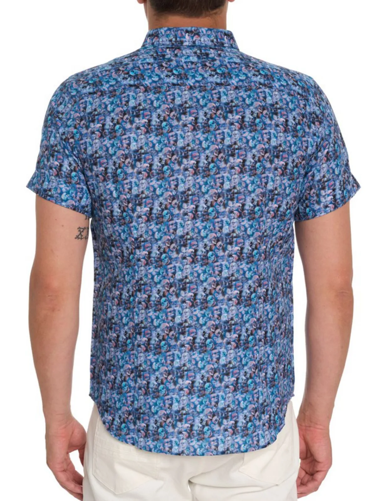 Robert Graham Linen|Elmont Linen Button-Up Shirt Multi