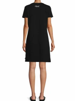 Women Karl Lagerfeld Paris Embellished Karl T Shirt Dress