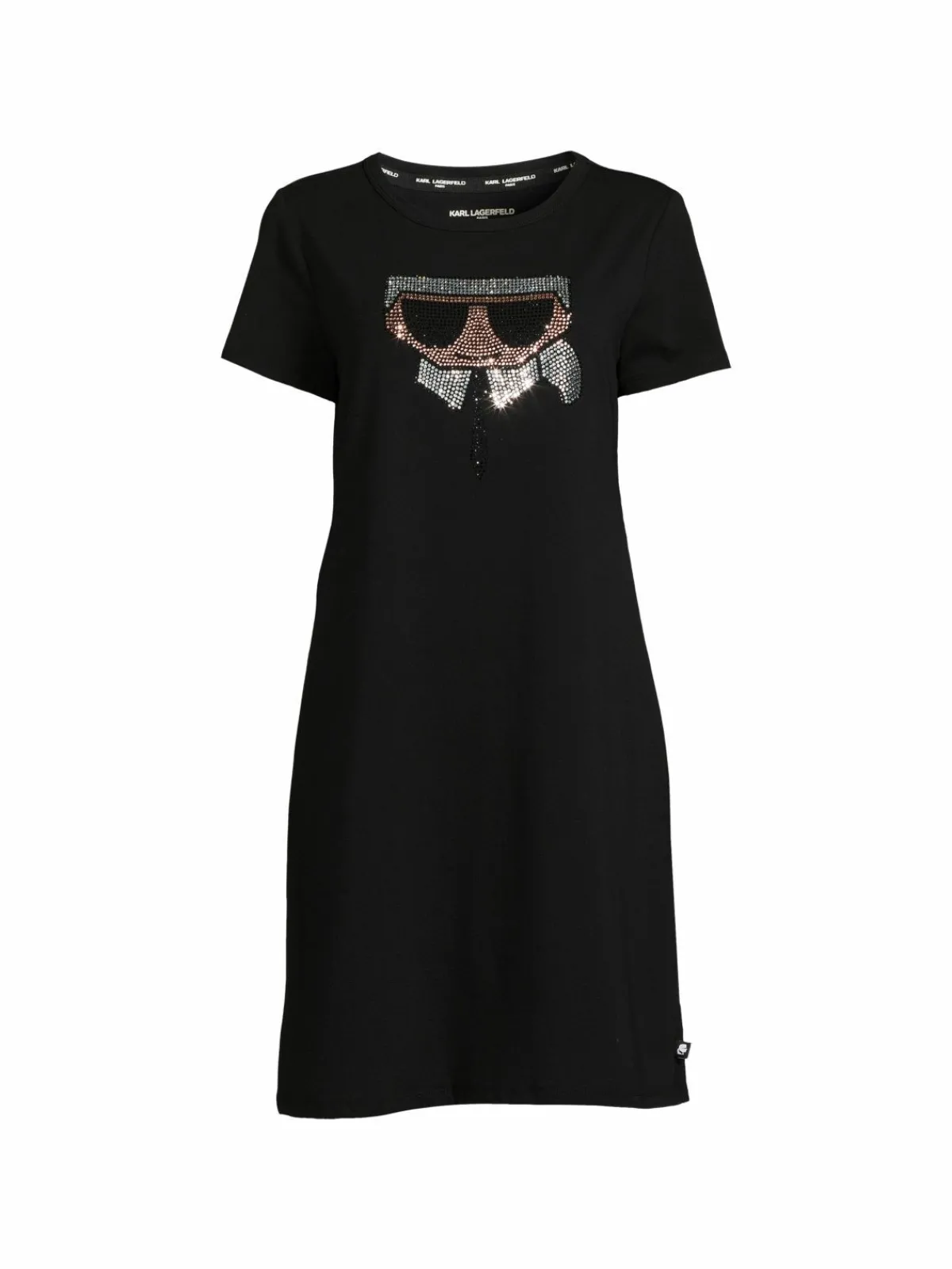 Women Karl Lagerfeld Paris Embellished Karl T Shirt Dress