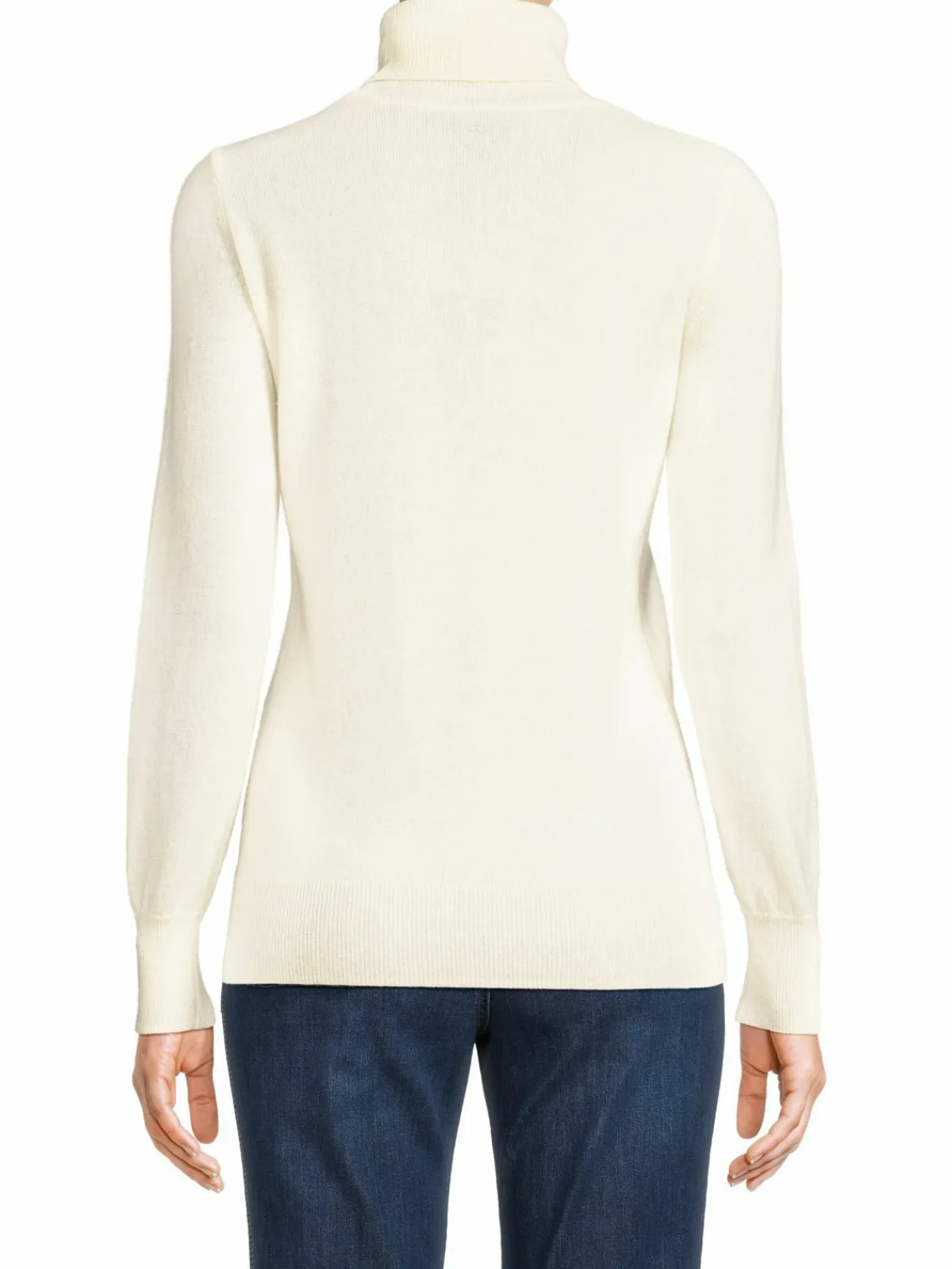 Women Sofia Cashmere Embellished Turtleneck Cashmere Sweater