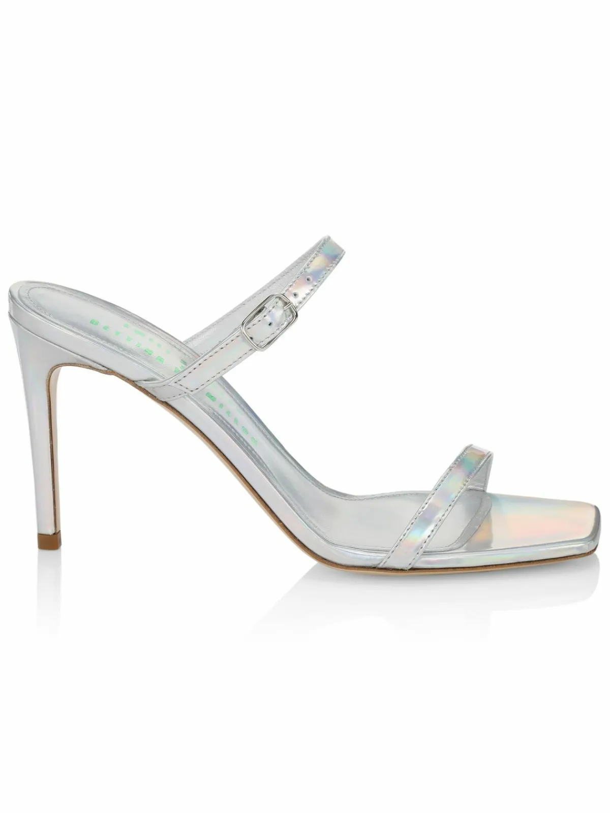Bettina Vermillon Emili Sindlev X Victoria Iridescent Leather Sandals