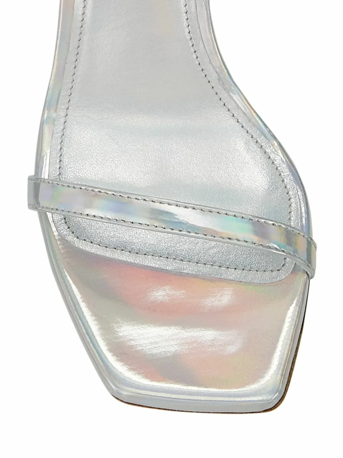 Bettina Vermillon Emili Sindlev X Victoria Iridescent Leather Sandals