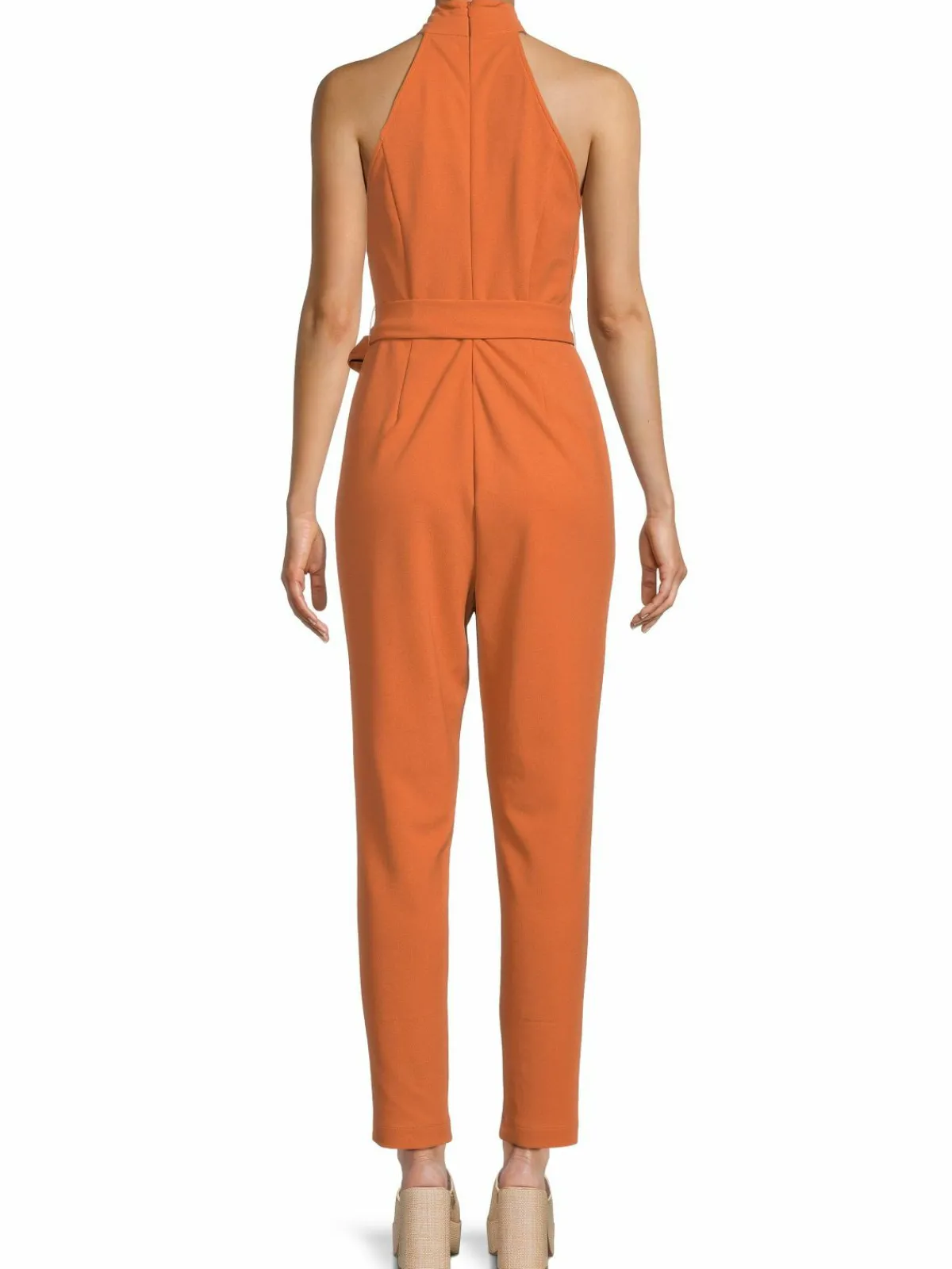 Women RACHEL Rachel Roy Ester Halter Belted Jumpsuit
