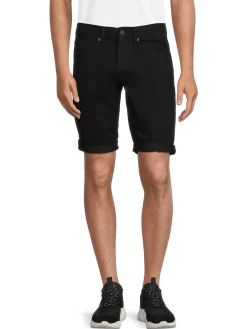 BUFFALO David Bitton Shorts|Evan X High Rise Denim Shorts