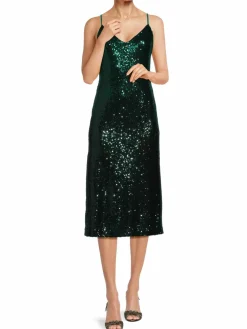 Women RACHEL Rachel Roy Evangline Sequin Midi Dress