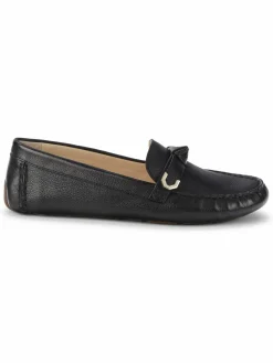 Cole Haan Evelyn Bow Leather Driving Loafers