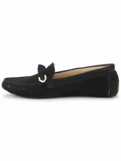 Cole Haan Evelyn Bow Leather Driving Loafers
