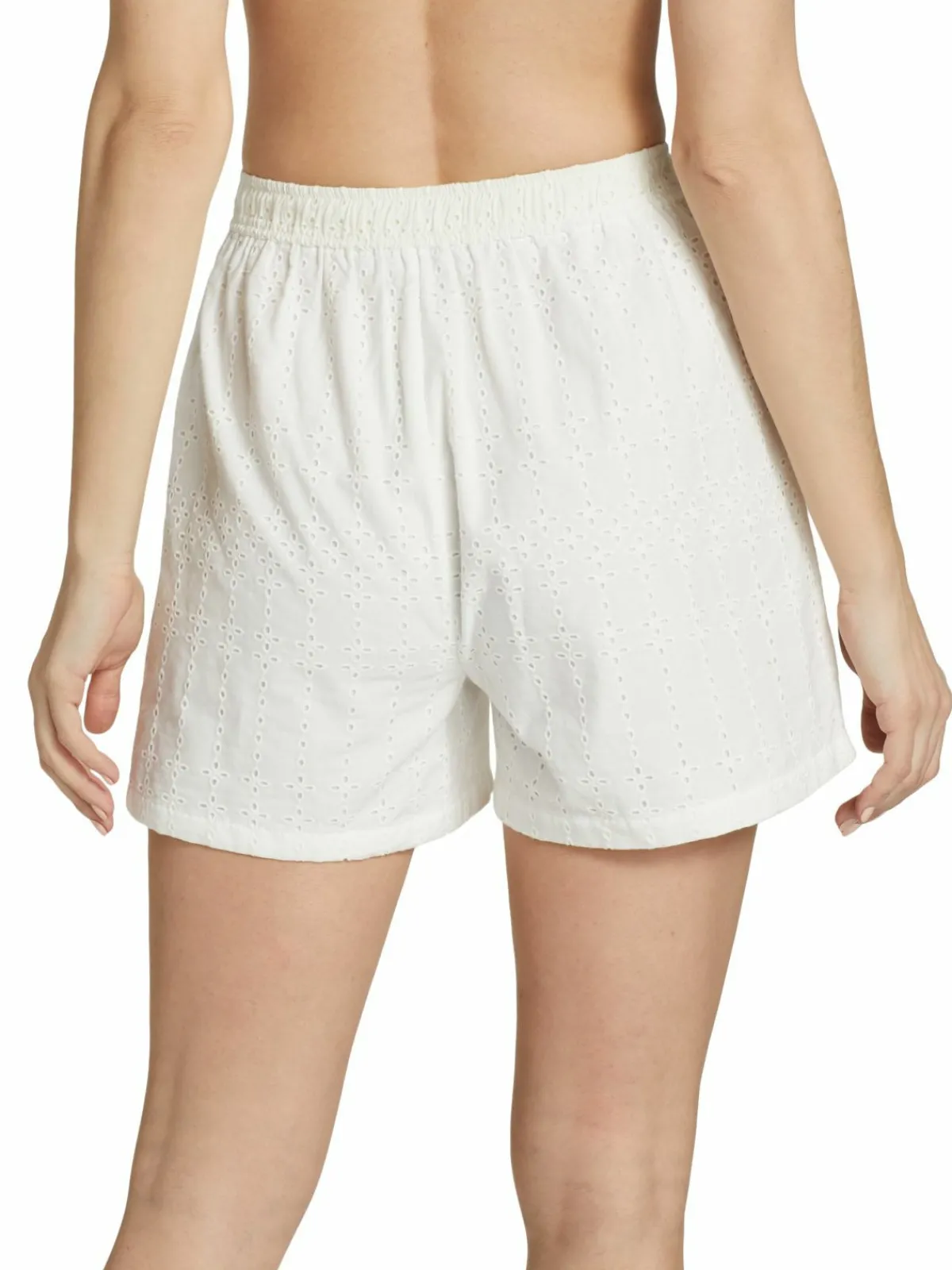 Women Onia Eyelet Beach Shorts