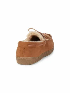 Saks Fifth Avenue Faux Fur-Lined Slippers