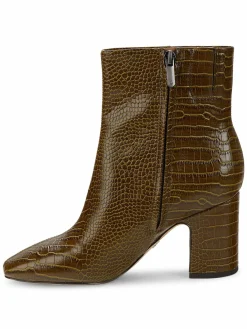 Sam Edelman Fawn Faux Animal Skin Booties